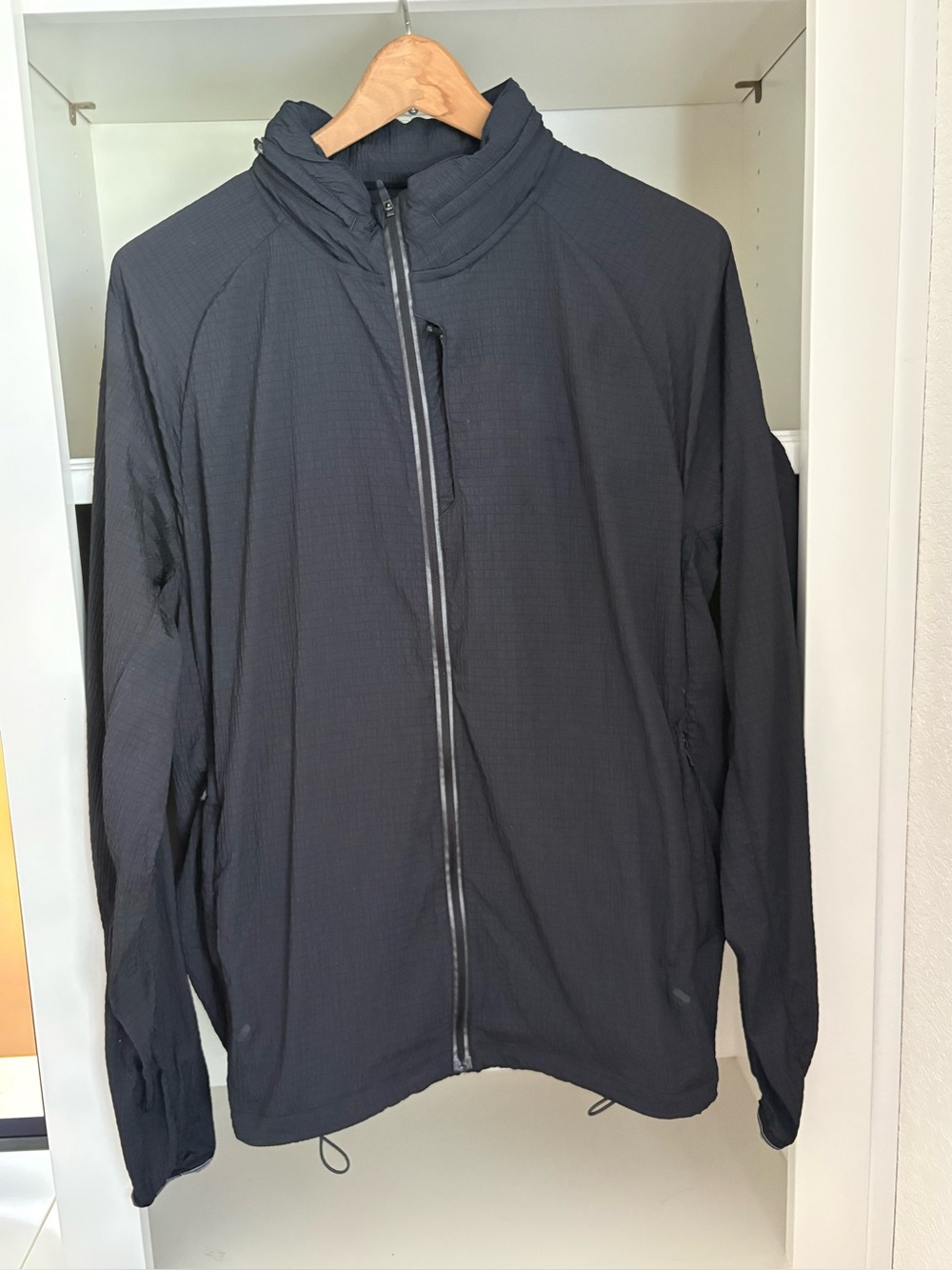 Gymshark Men's Black Speed Evolve Windbreaker XS